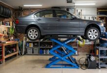scissor car lift for home garage