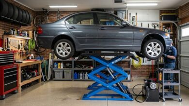 scissor car lift for home garage